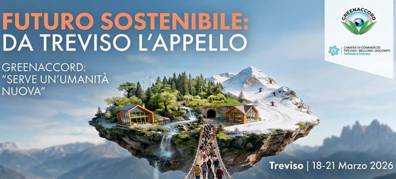 Futuro sostenibile, da Treviso l’appello globale di Greenaccord: “Serve un’umanità nuova”