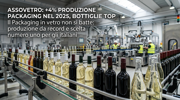 Assovetro, il successo del packaging in vetro